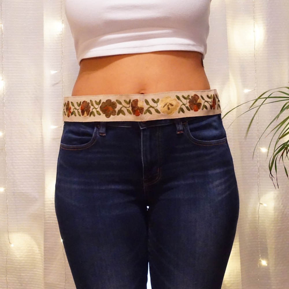 Genuine Suede Leather Waist Belt Made in India